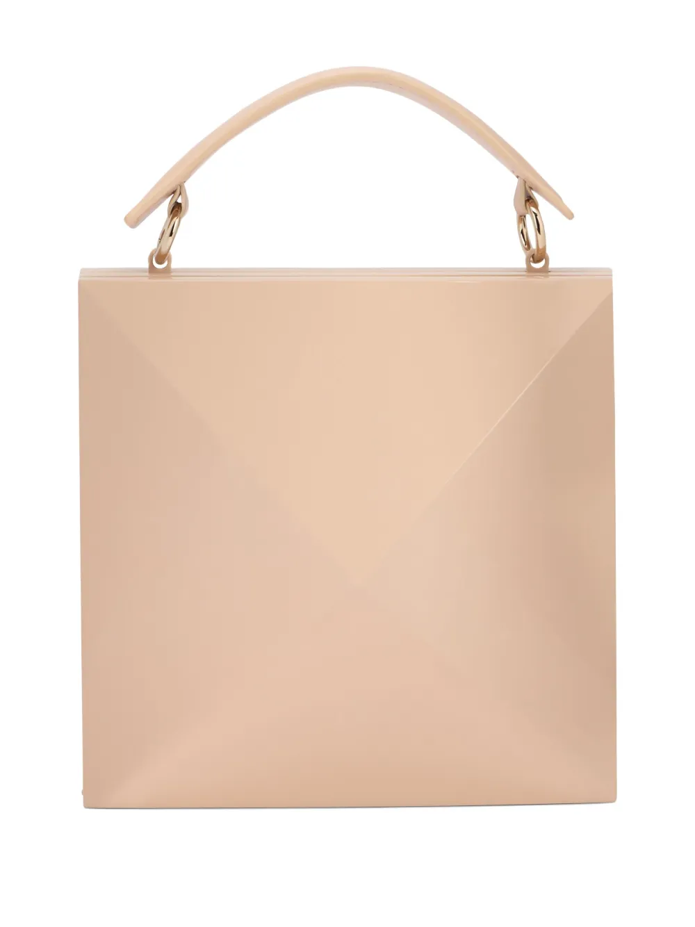Valentino Garavani Geometrische clutch - Beige