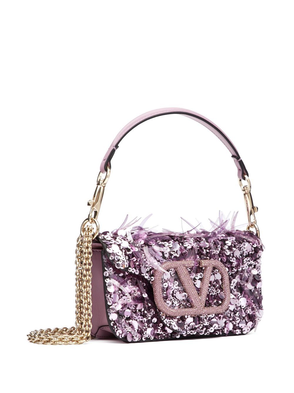 Valentino Garavani sequin-embellished Shoulder Bag - Farfetch