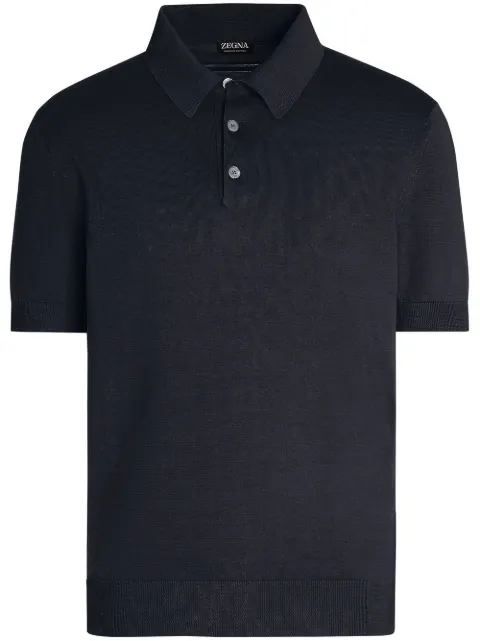 Zegna cotton polo shirt
