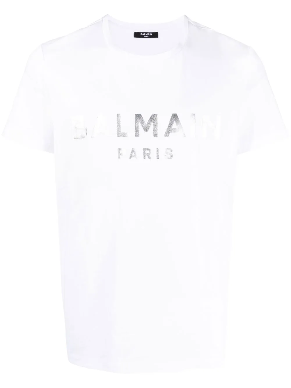 

Balmain logo-print detail T-shirt - White