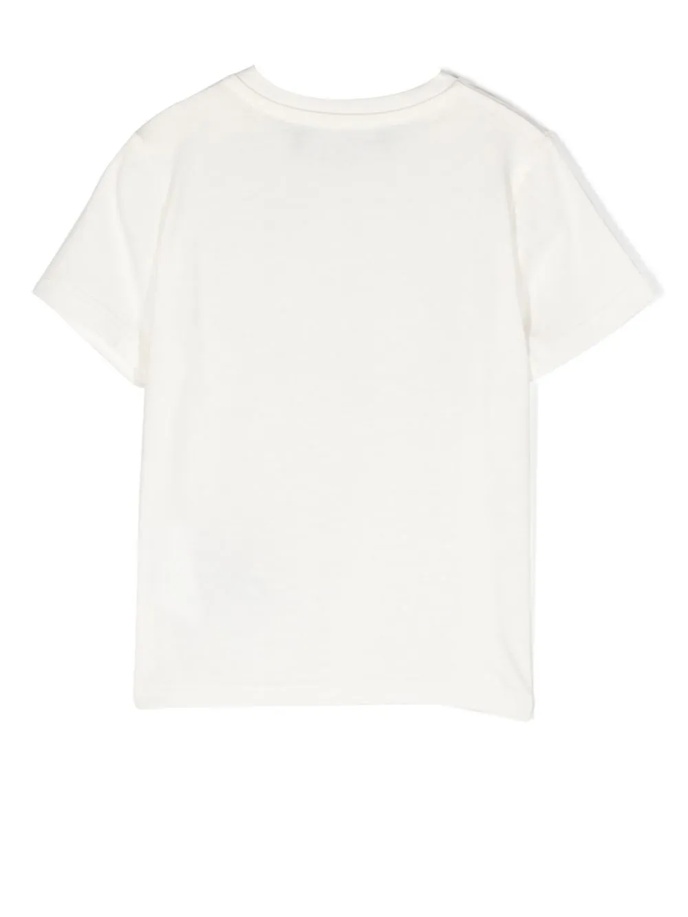 Versace Kids T-shirt met logoprint - Wit