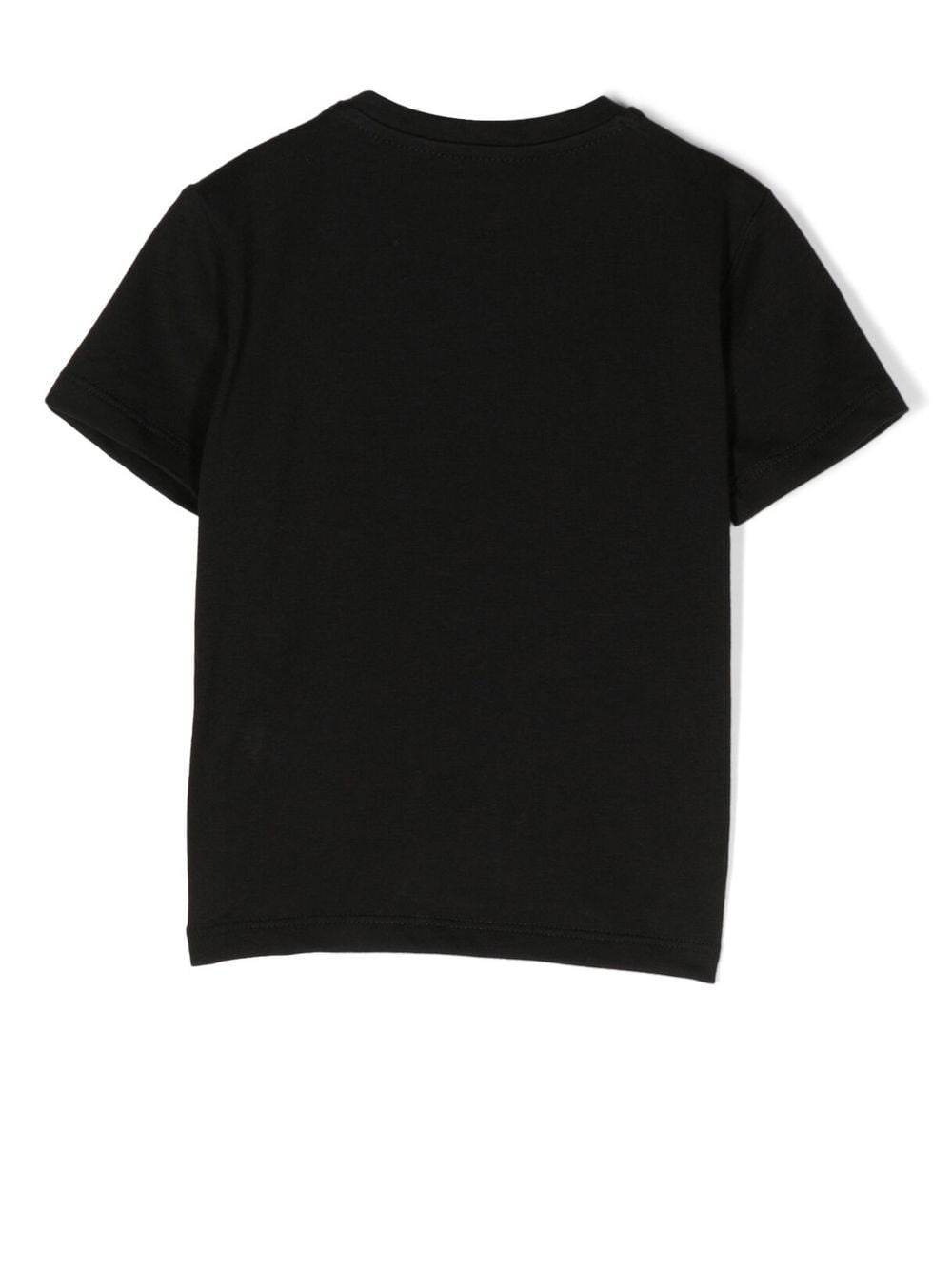 Versace Kids T-shirt verfraaid met print - Zwart