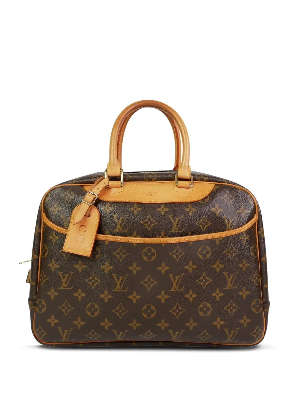 

Louis Vuitton 2003 pre-owned Trouville top-handle bag - Brown