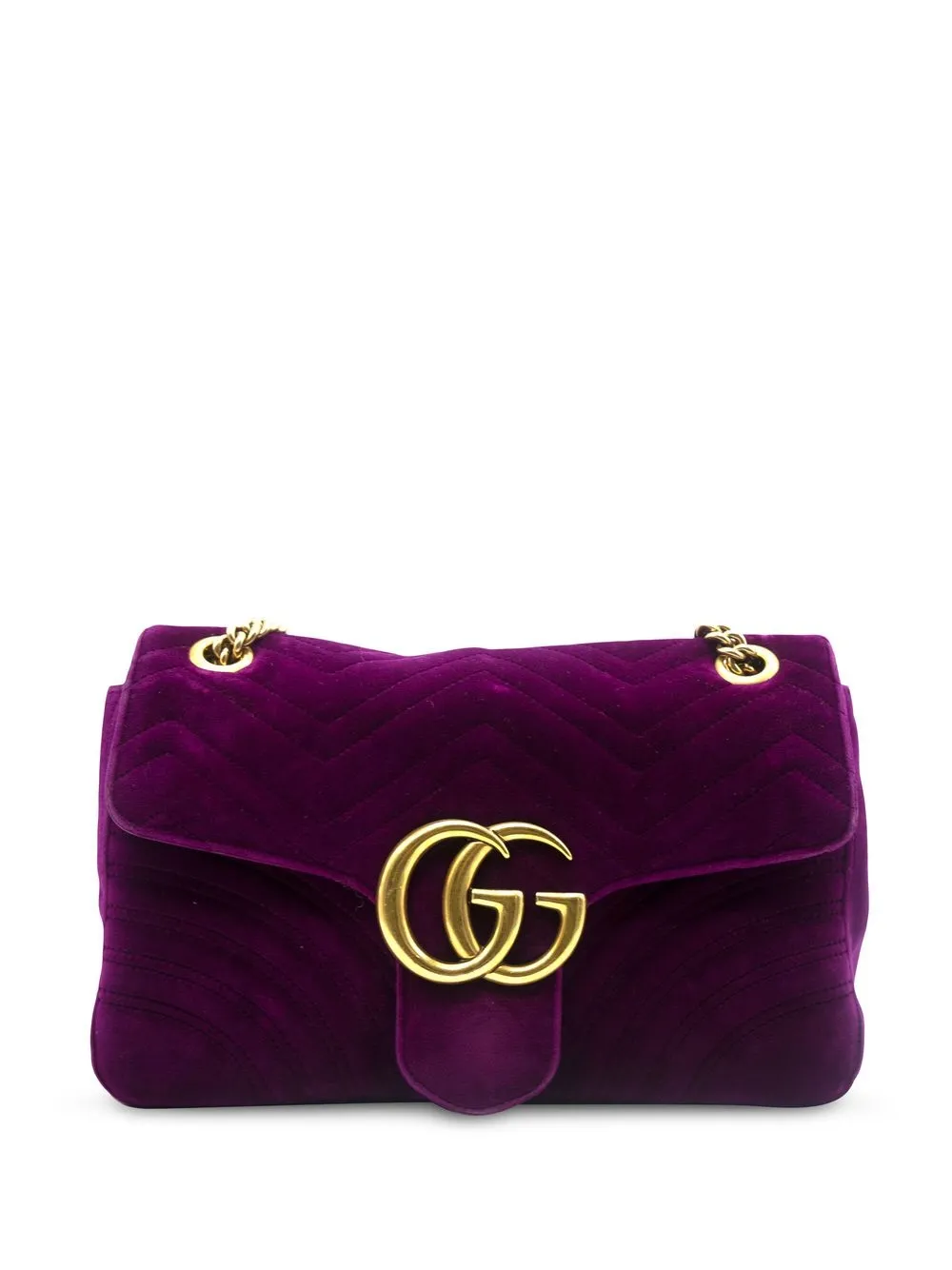 

Gucci Pre-Owned GG Marmont shoulder bag - Purple