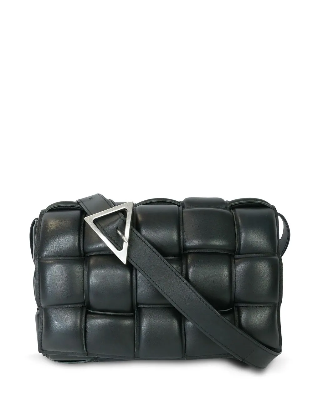 

Bottega Veneta Pre-Owned Casette Intrecciato padded bag - Black