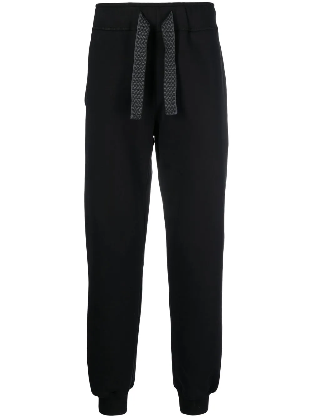 

Lanvin Curb woven drawstring track pants - Black