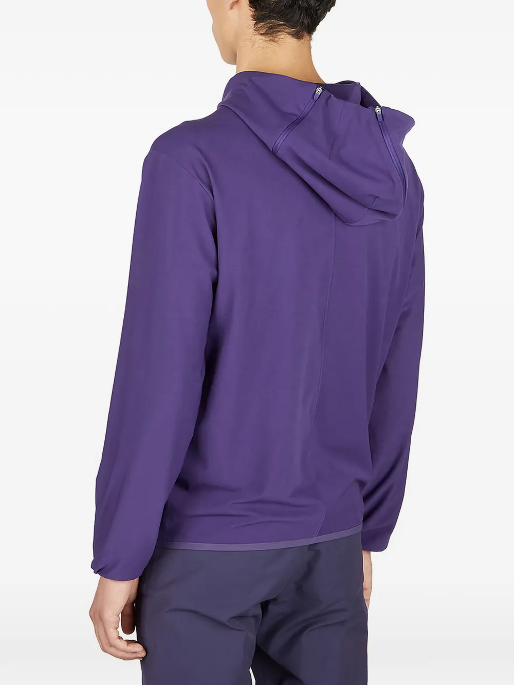 Post Archive Faction Hoodie met rits Paars