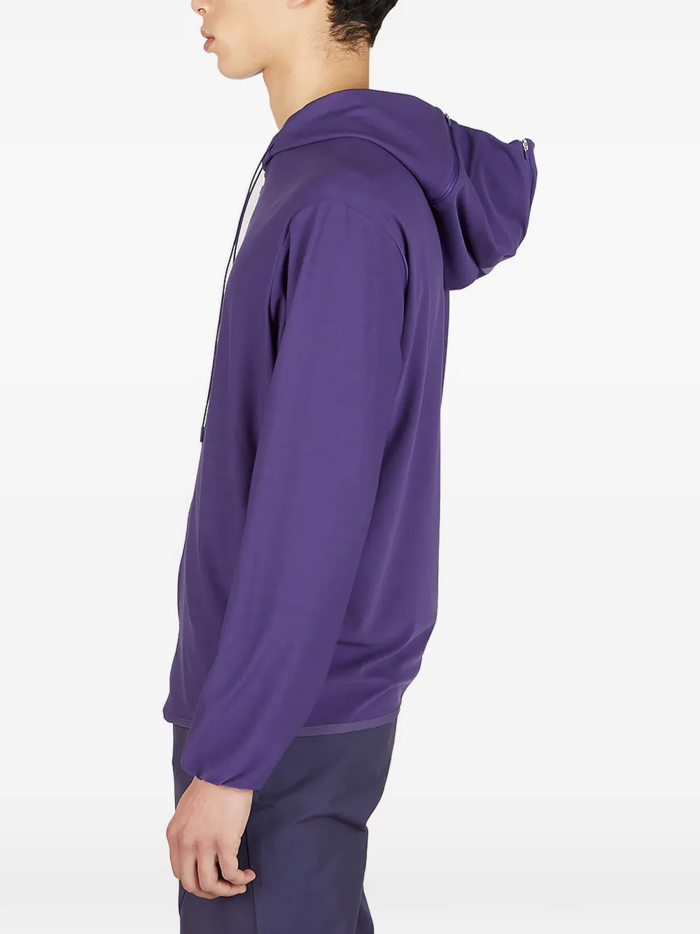 Post Archive Faction Hoodie met rits Paars