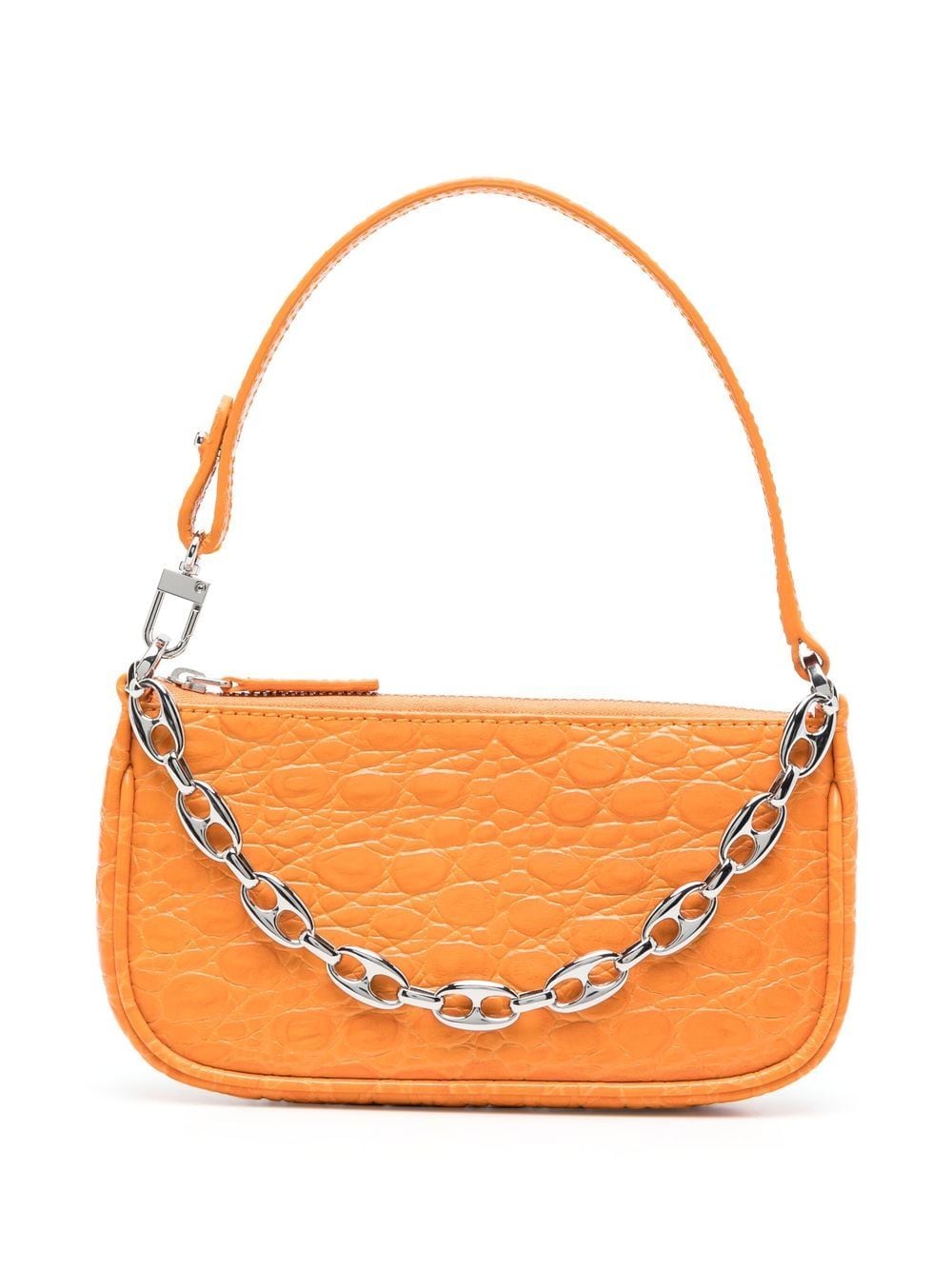 By Far Mini Rachel Schultertasche In Orange