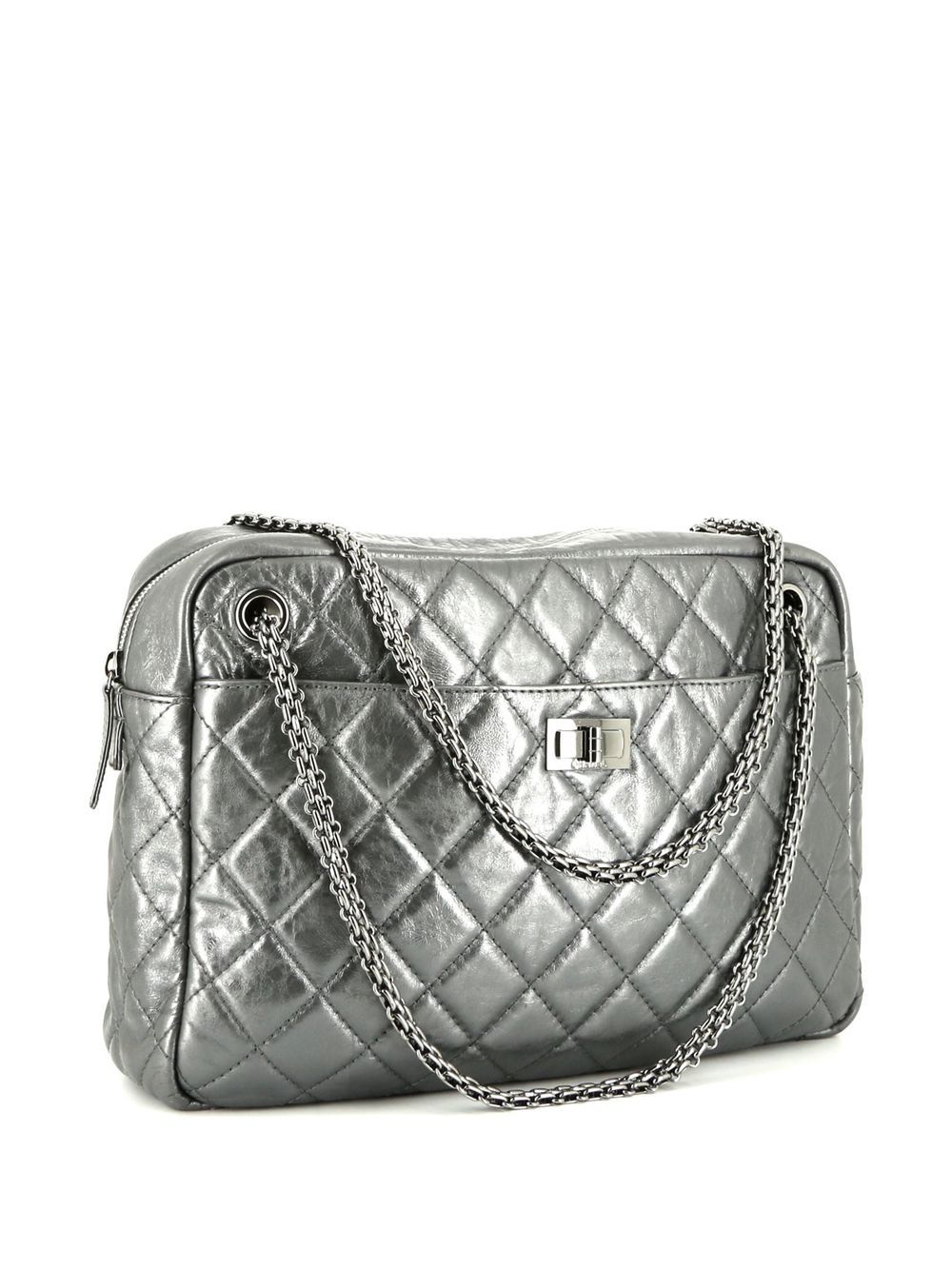 CHANEL 2008 Mademoiselle Reissue zipped shoulder bag Women