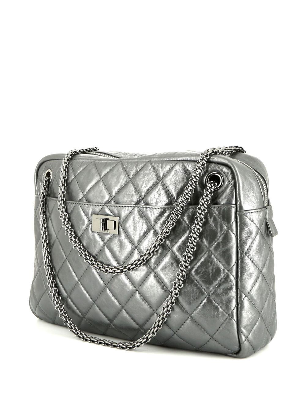 CHANEL 2008 Mademoiselle Reissue zipped shoulder bag Women