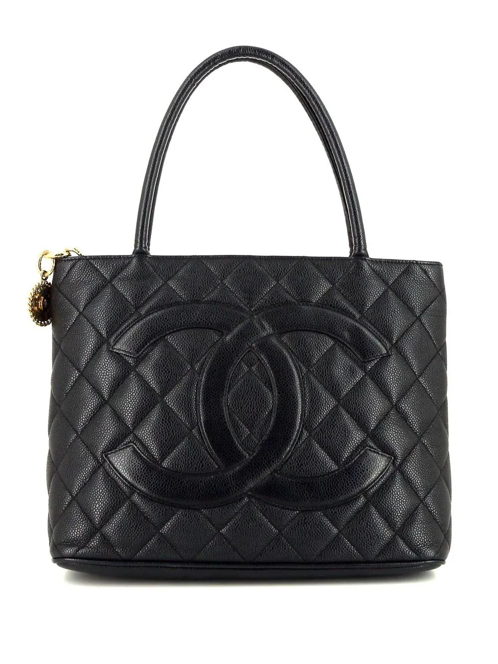 

CHANEL Pre-Owned 2006 Medallion tote bag - Black