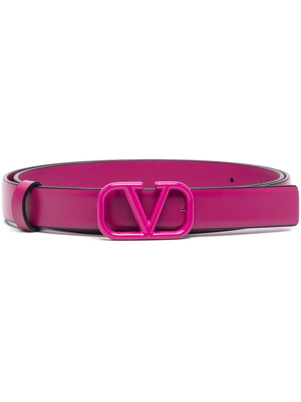 

Valentino Garavani VLogo buckle belt - Pink