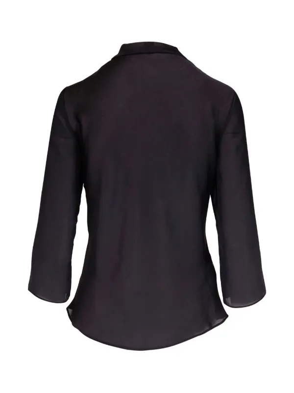 Open front black outlet blazer