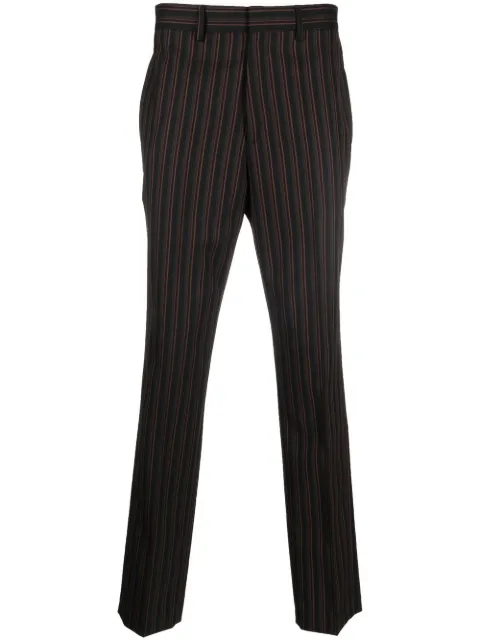 AMBUSH striped tailored wool trousers