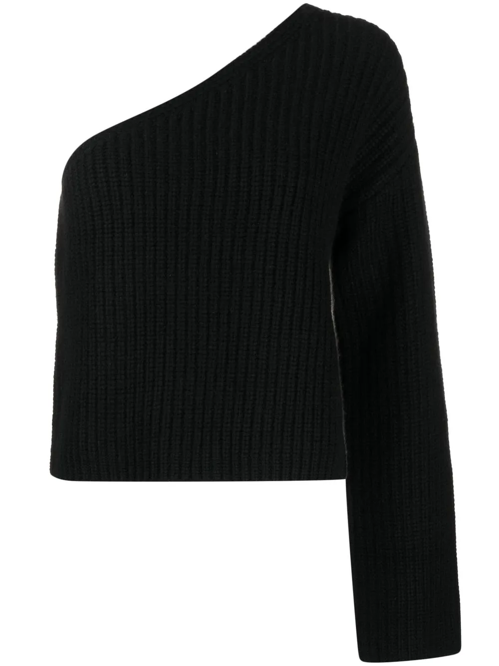 

Lisa Yang single-sleeve knit jumper - Black