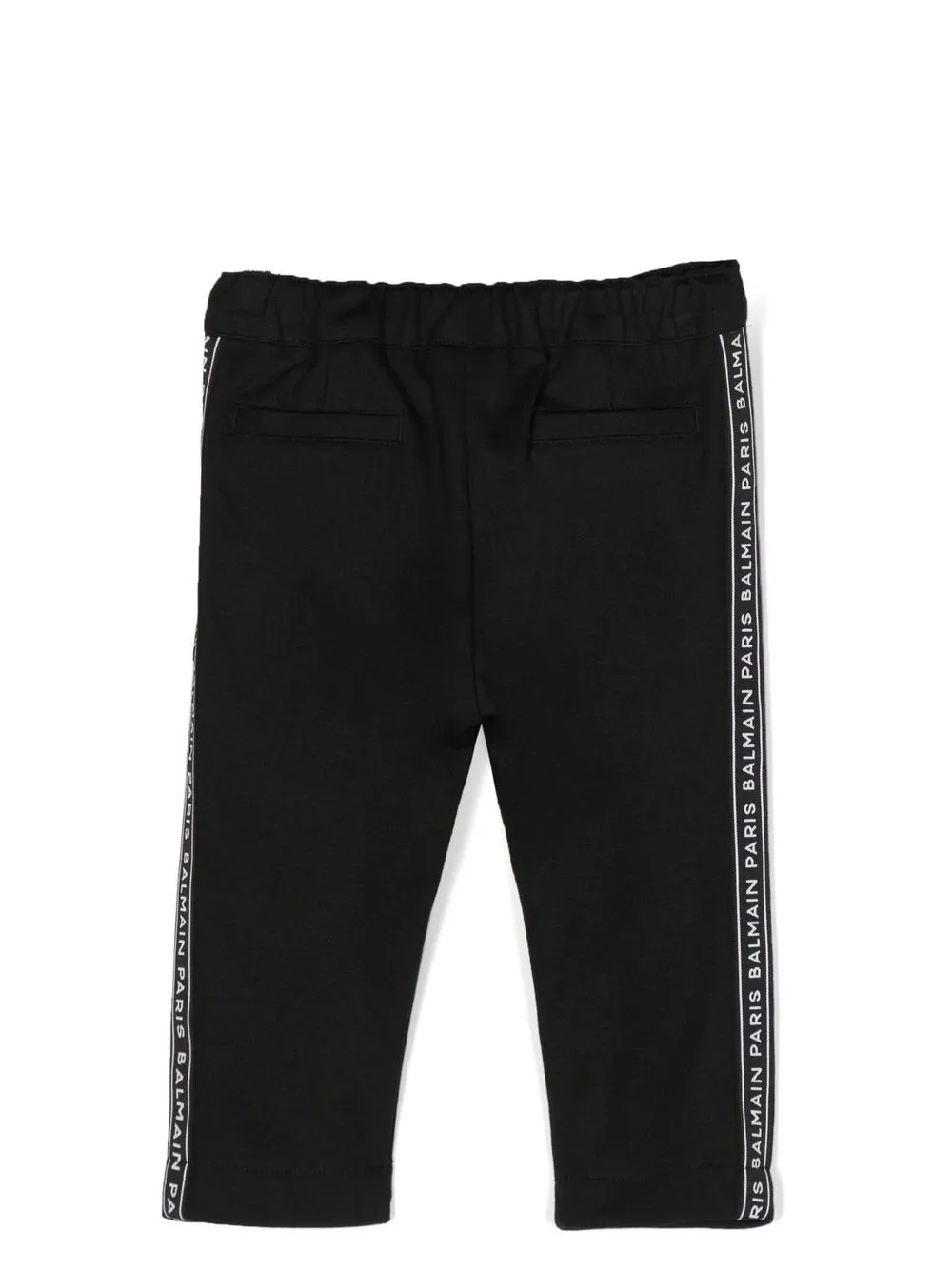 Balmain Kids Broek met logoband - Zwart