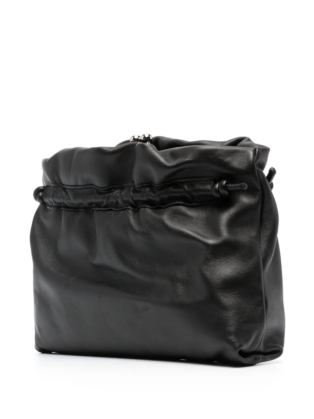 Vivienne Westwood Eva Nappa Leather Shoulder Bag In Black ModeSens