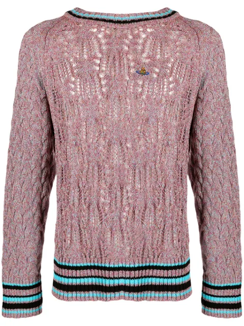 Vivienne Westwood - Range open-knit oversized jumper