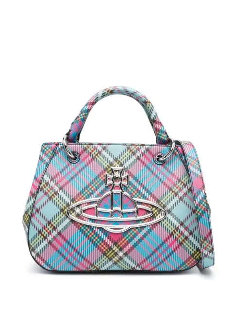 Vivienne Westwood - Judy tartan check tote bag