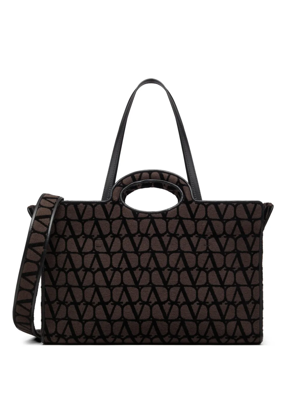 Valentino Garavani Monogram jacquard tote · OS