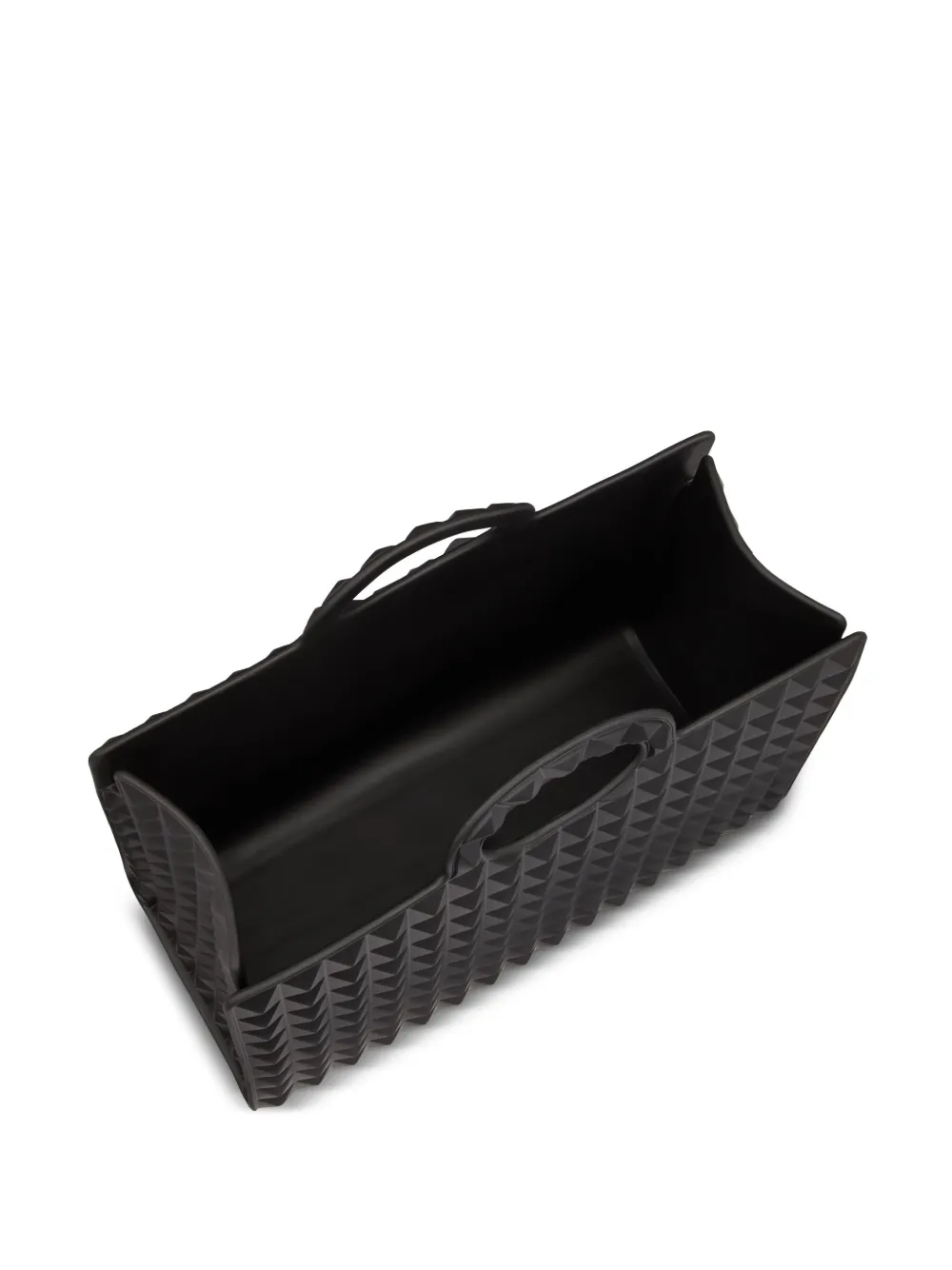 Valentino Strukturierter Shopper In Black