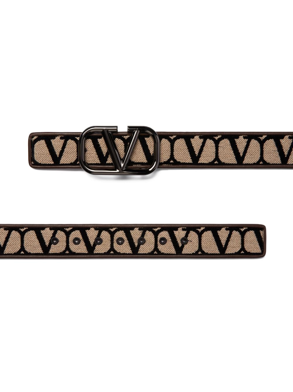 Shop Valentino Toile Iconographe Belt In Neutrals