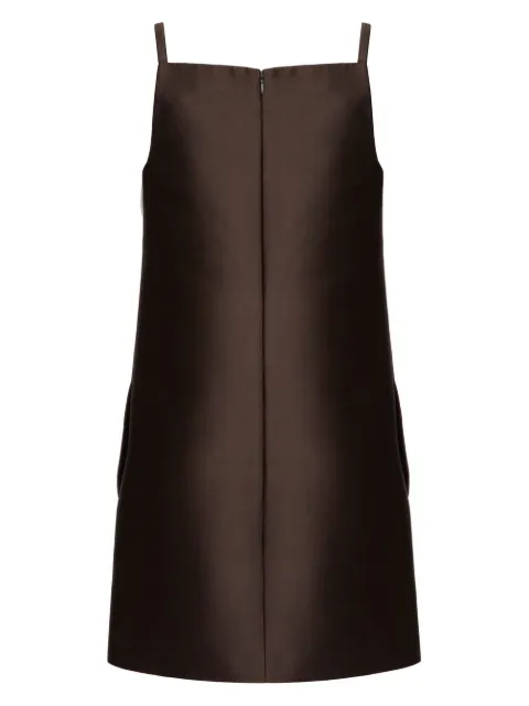 Valentino Garavani square-neck silk minidress BVA3V06D1 - 1