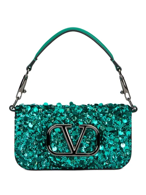 Valentino Garavani small Lòco embroidered shoulder bag