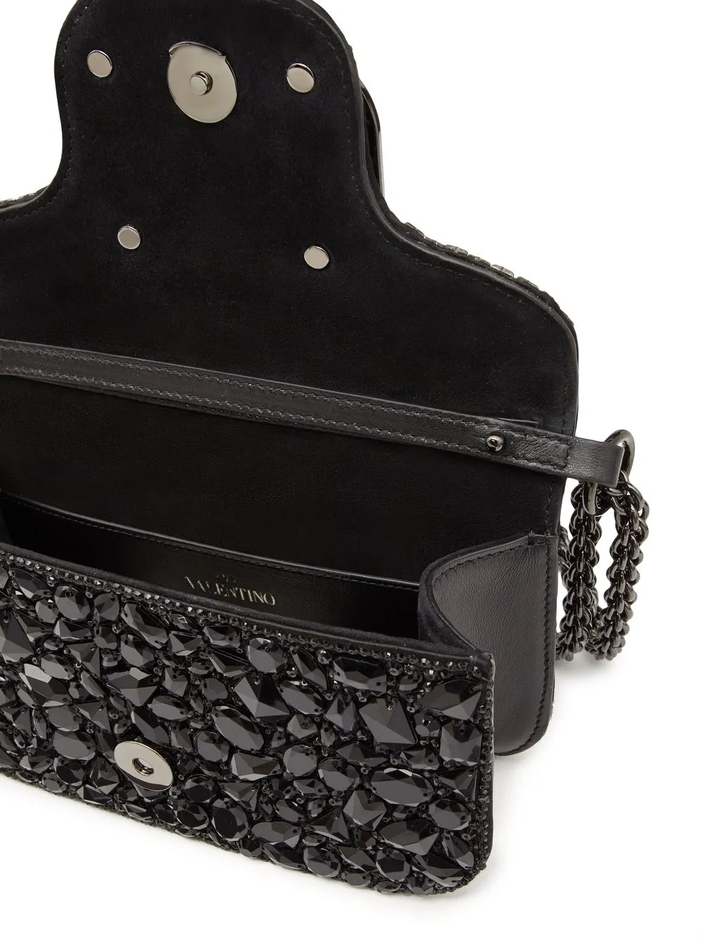 Affordable Valentino Garavani Locò embellished shoulder bag WOMEN