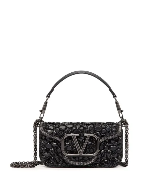 Valentino Garavani Locò embellished shoulder bag WOMEN