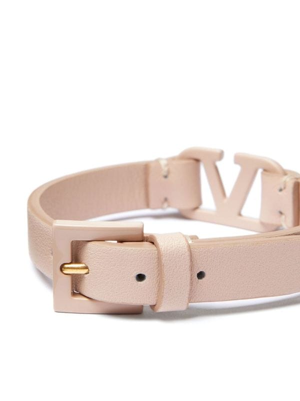 Valentino Garavani Women's Vlogo Signature Leather Bracelet