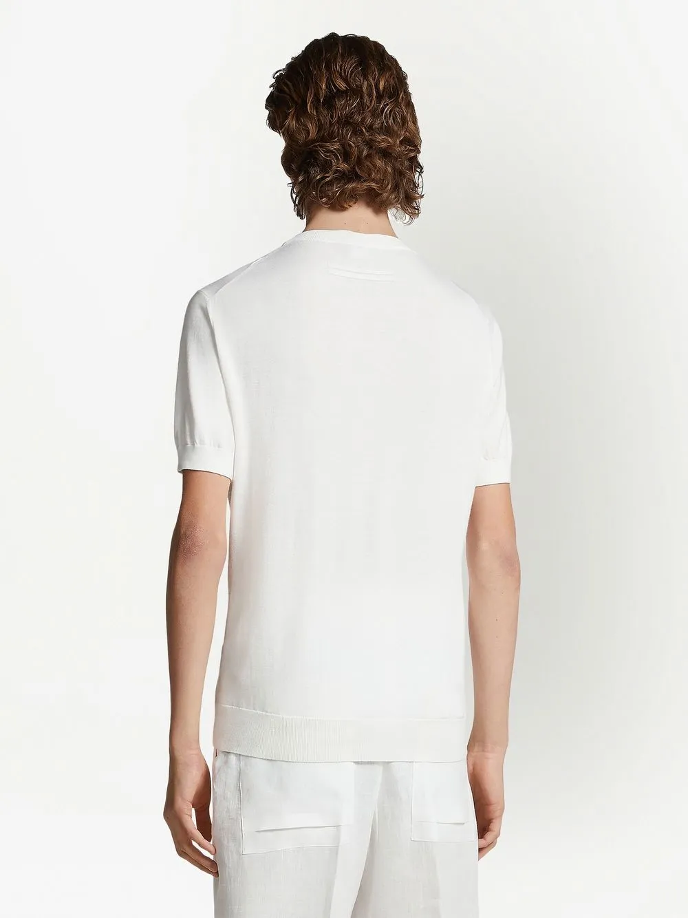 ZEGNA SHORT-SLEEVE COTTON T-SHIRT