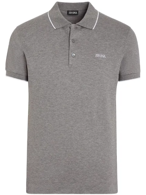 Zegna short-sleeve polo shirt