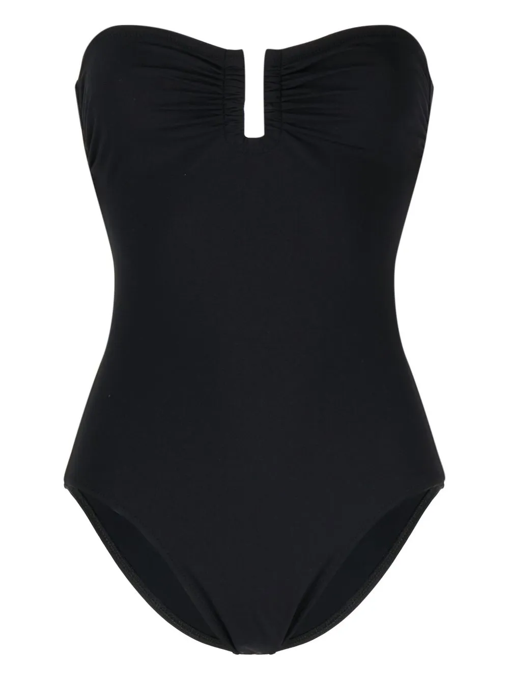 

Ulla Johnson Monterey Maillot plain swimsuit - Black