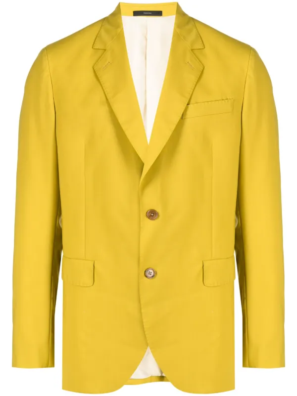 Mens 2024 yellow blazer