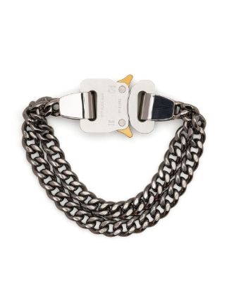 1017 ALYX 9SM ID-buckle Chain Bracelet | Silver | FARFETCH