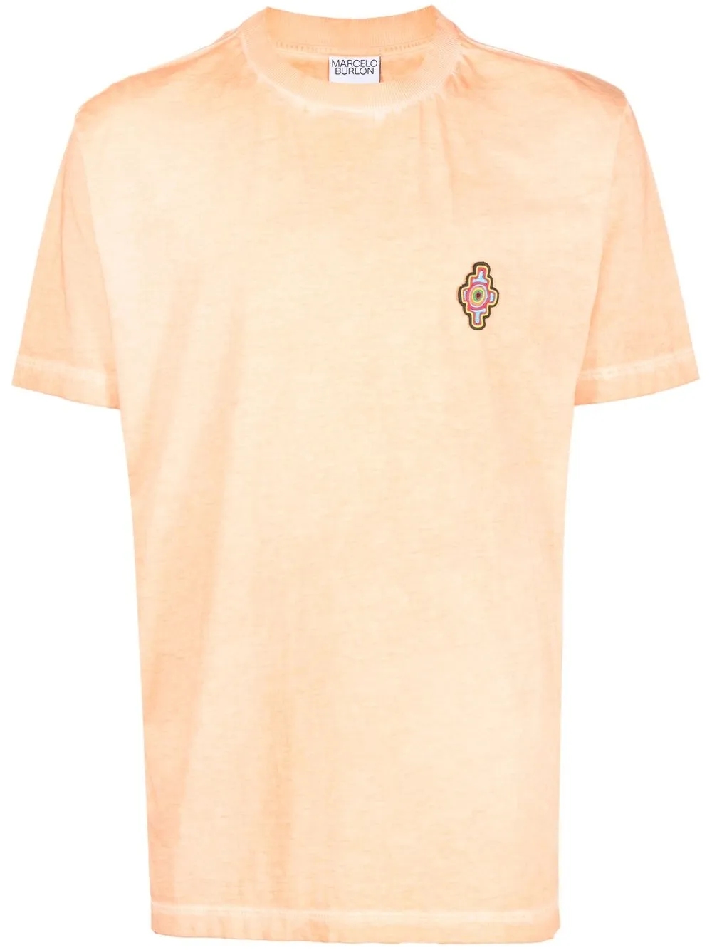 

Marcelo Burlon County of Milan Sunset Cross short-sleeve T-shirt - Orange