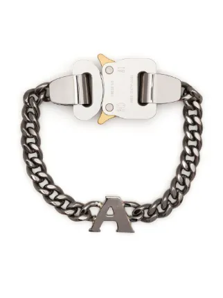 激安挑戦！！ 1017 ALYX 9SM ID ブレスレット | シルバートーン | FARFETCH JP アクセサリー