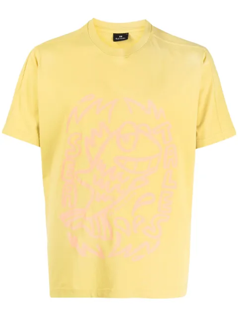 graphic-print cotton T-shirt