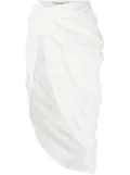 Alexander Wang asymmetric midi skirt - White