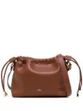 A.P.C. Ninon drawstring crossbody bag - Brown