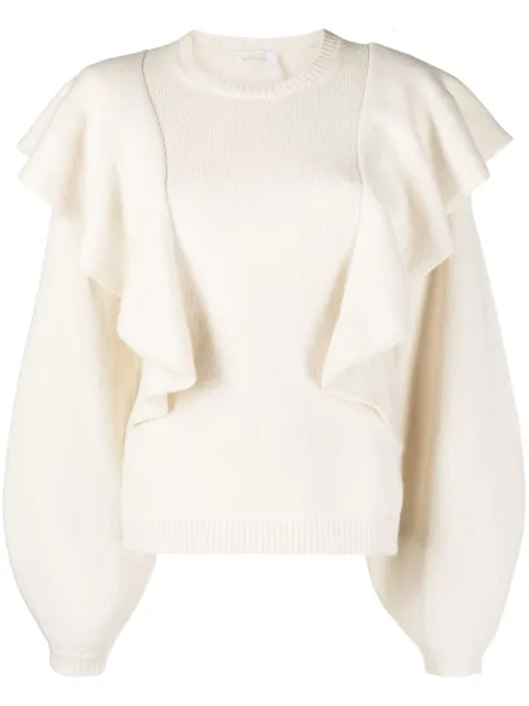Chloé ruffle-detail jumper