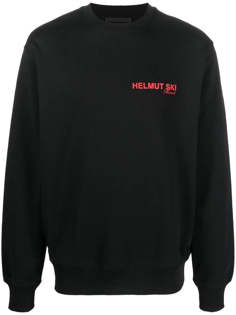 

Helmut Lang Ski logo-print sweatshirt - Black