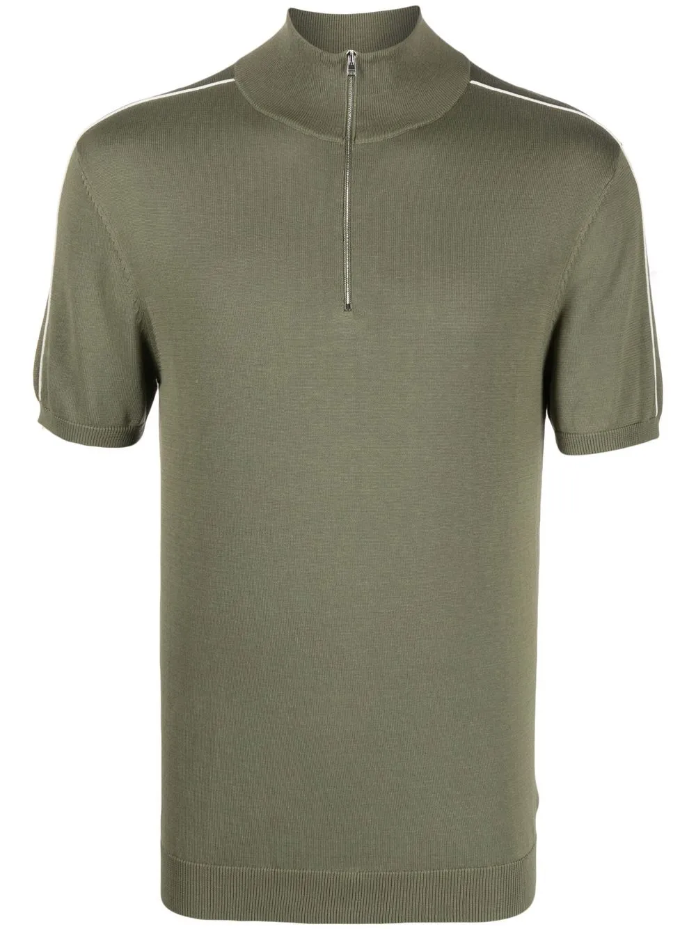 

Ron Dorff contrast-piping polo shirt - Green