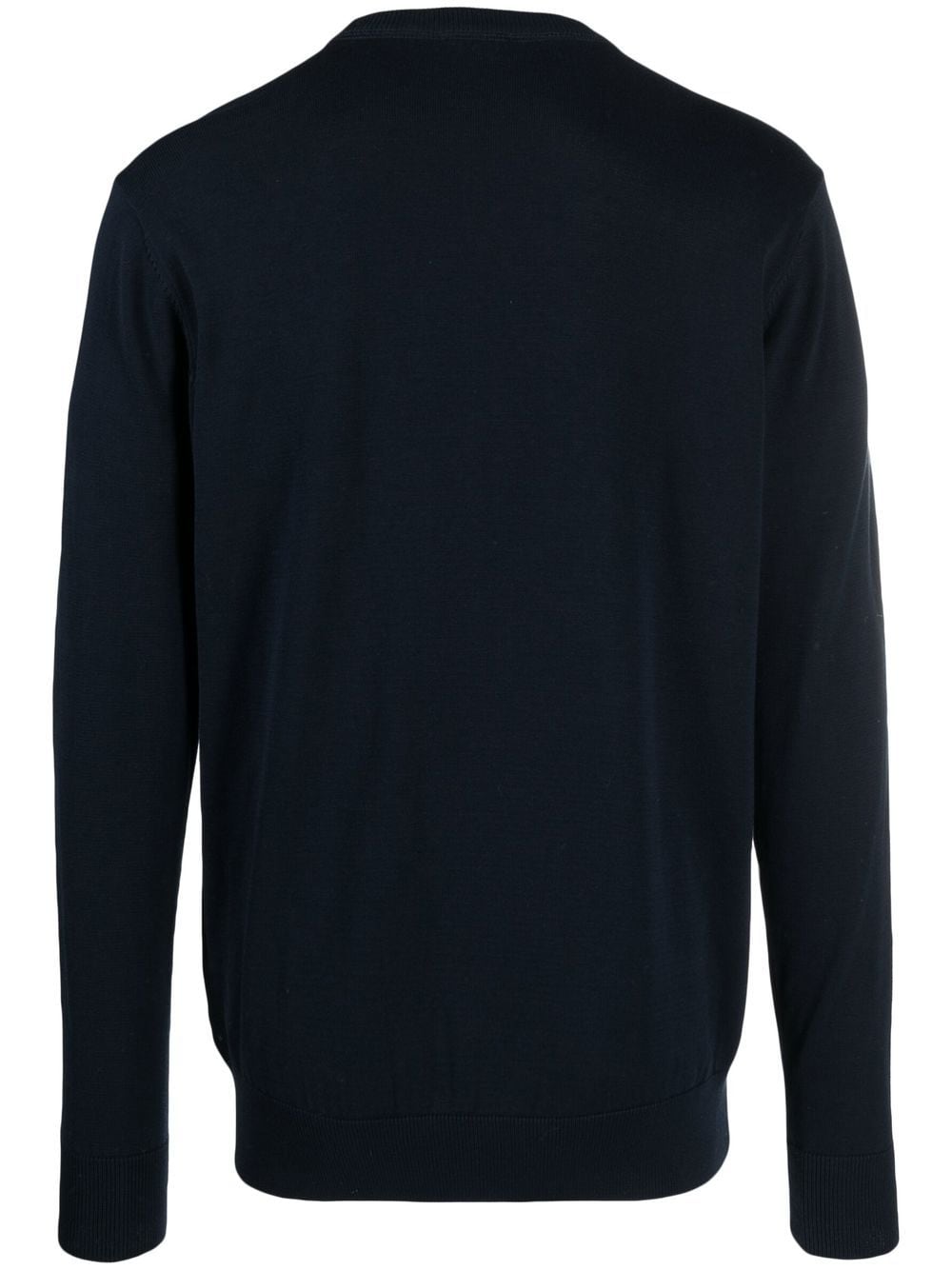 Ron Dorff Sweater met contrasterend detail - Blauw