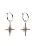 Missoma x Harris Reed North Star earrings - Silver