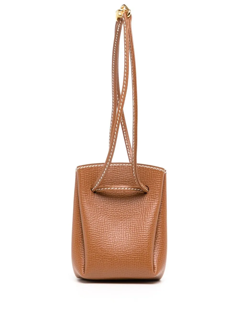 

Hermès 1998 pre-owned Vespa bucket bag - Brown