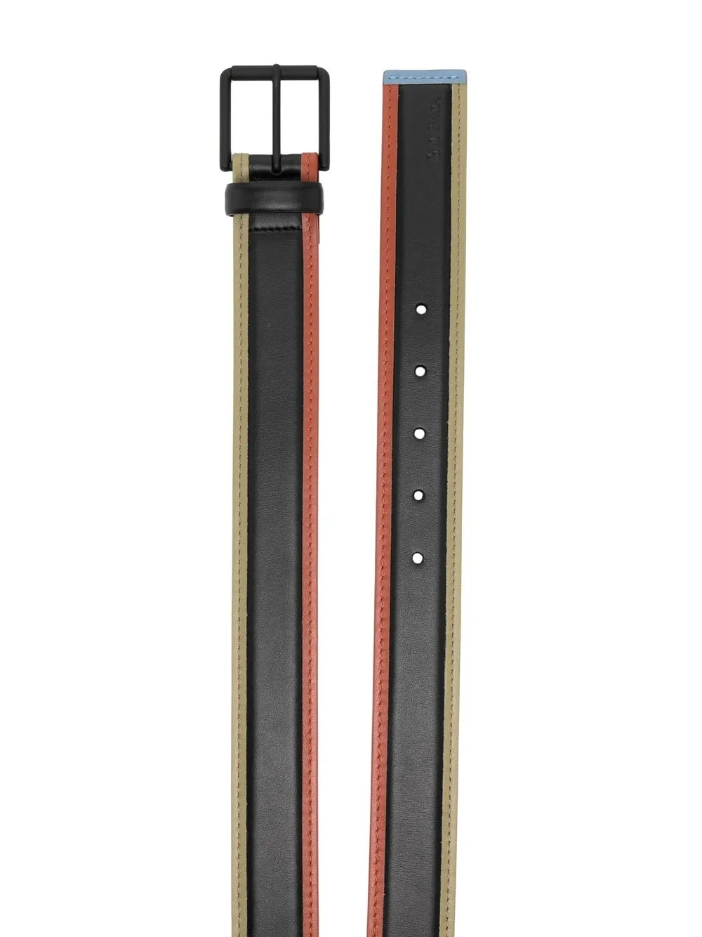 Paul Smith Riem met streep - Zwart