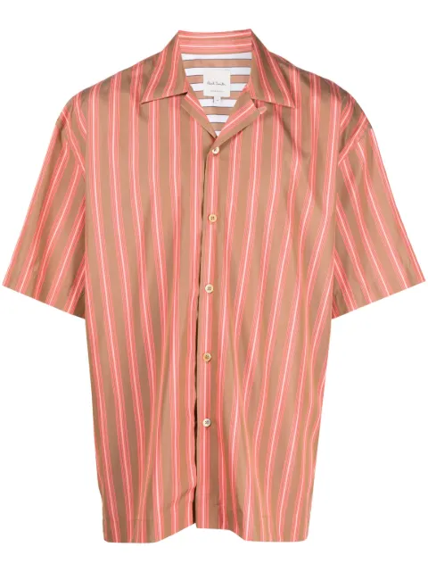 Paul Smith striped short-sleeve shirt
